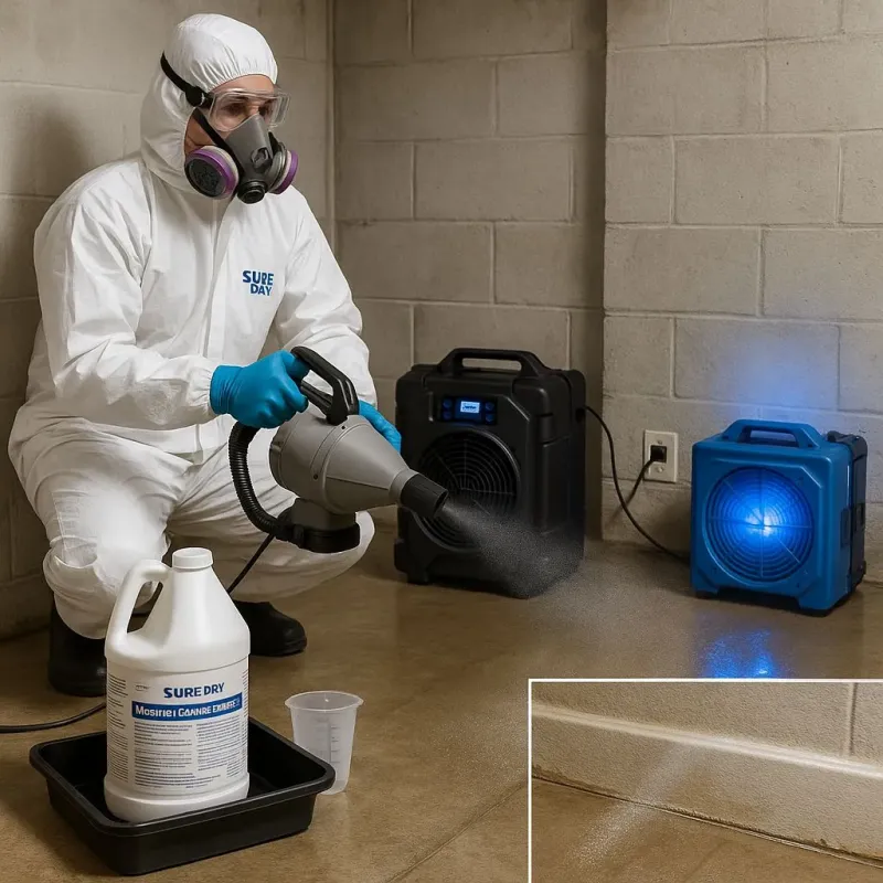 Sanitization and Odor Removal process in Jones, OK